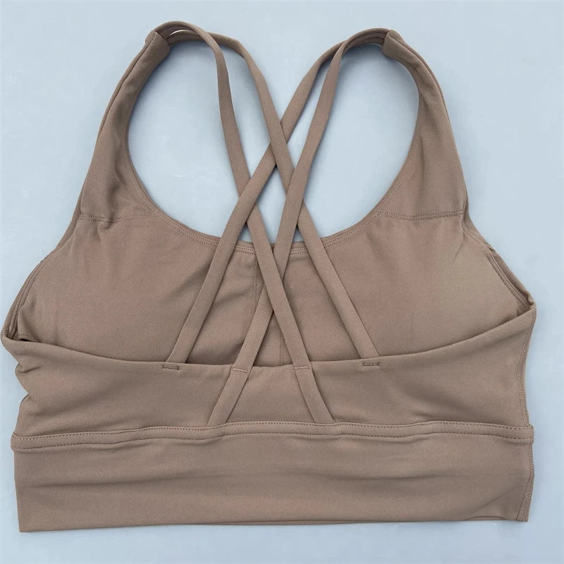 EliteFlex Women's Cross Back Sports Bra ATHLEXES