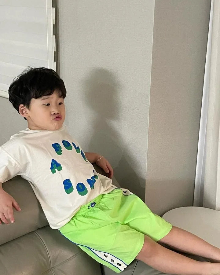 Korean Cotton Cartoon Tees for Kids 2025 Summer Collection ATHLEXES