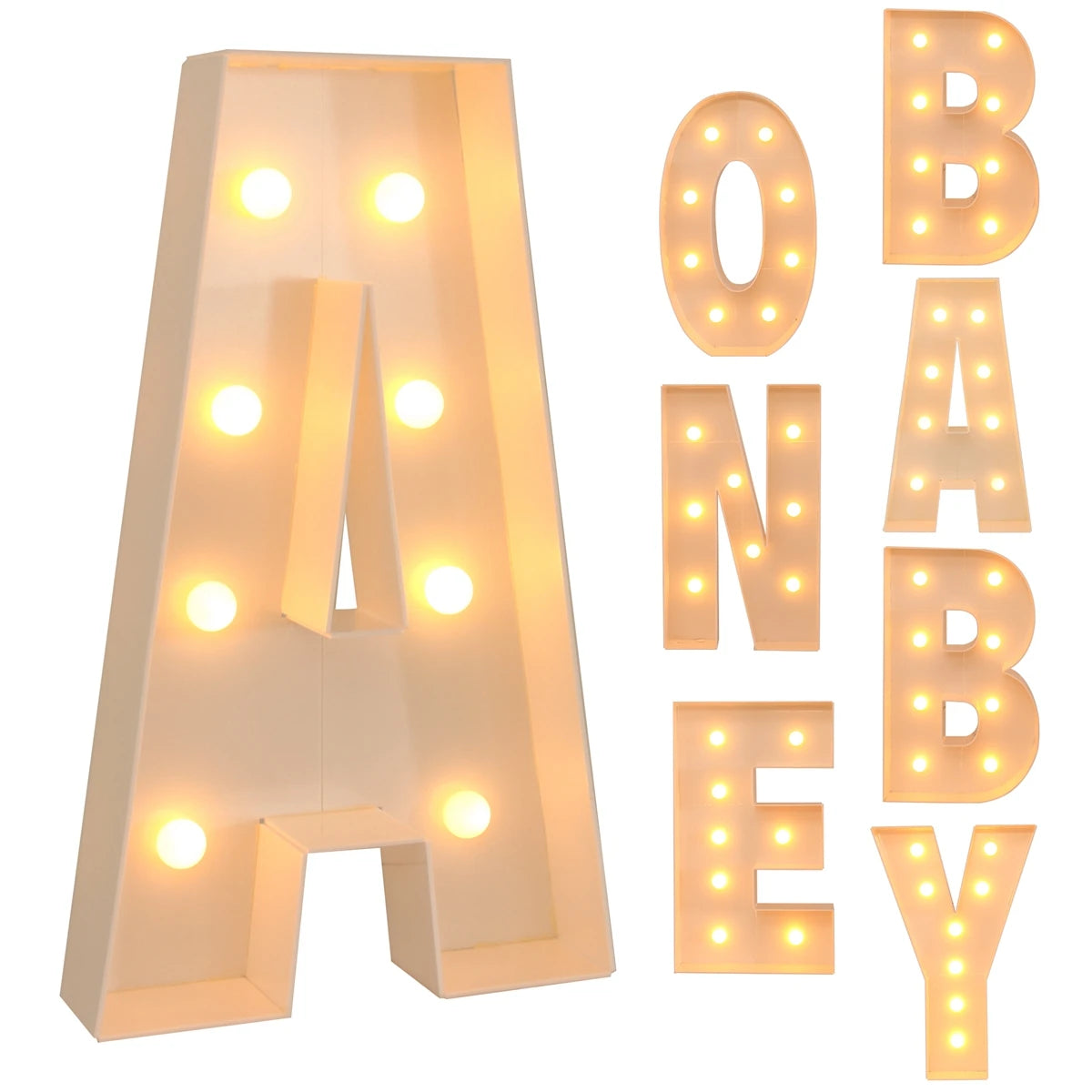 IllumiBox 91.5CM LED Letter Frame for Celebrations ATHLEXES