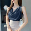 SilkCowl Elegant Satin Tank Top for Women ATHLEXES