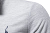 AIOPESON Deer Embroidery Long Sleeve Polo Shirt ATHLEXES