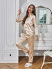 Solid Long Sleeve Pajama Set ATHLEXES