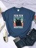 Pew Pew Madafaks Vintage Hip Hop Women Tee ATHLEXES
