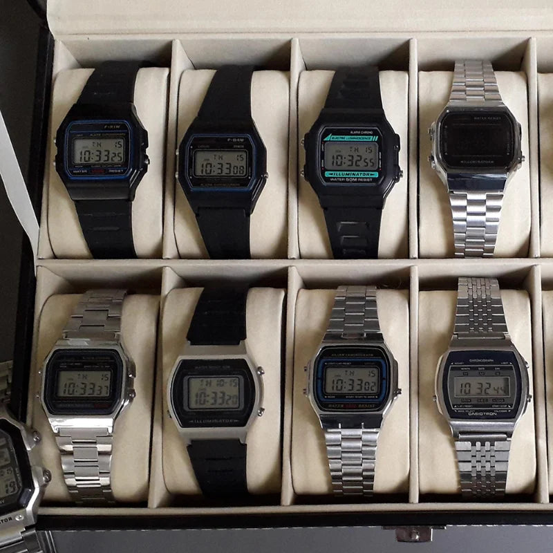 Retro Luxe LED Digital Military Watch ATHLEXES