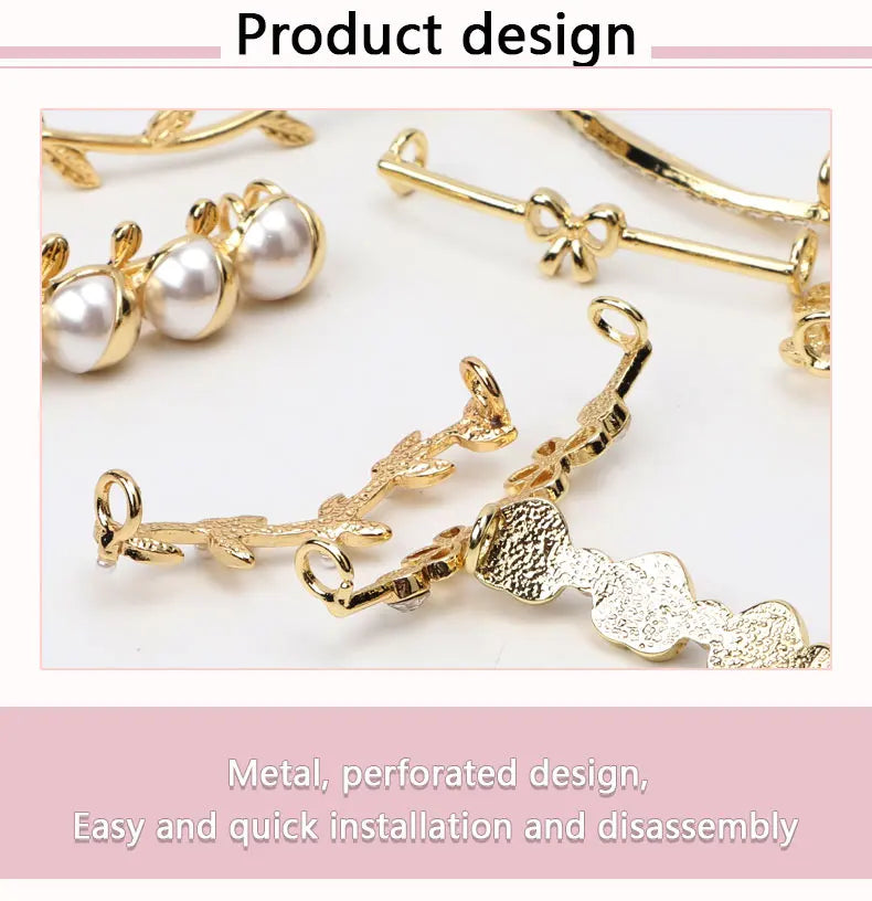 GlamCharm Rhinestone Shoelace Buckles for Sneakers ATHLEXES