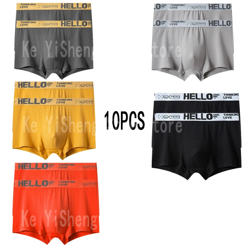 BreatheEasy Men's Lightweight Boxer Briefs 10 Pack ATHLEXES