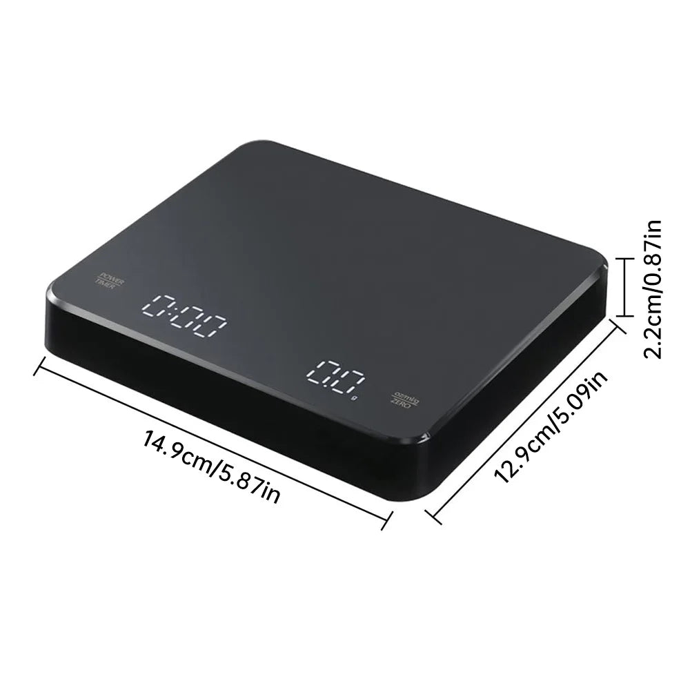 Precision Brew Digital Coffee Scale with Timer ATHLEXES