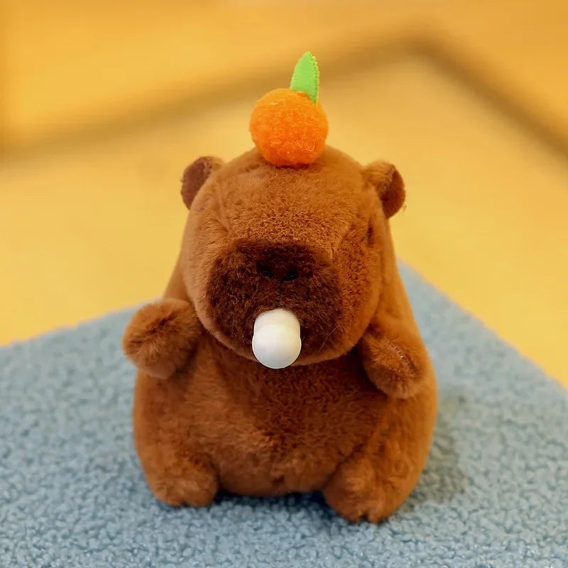 Plush Capybara Keychain Pendant Toy ATHLEXES