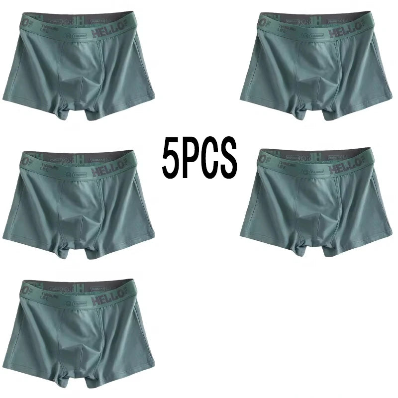 BreatheEasy Men's Mid-Waist Boxer Shorts ATHLEXES