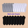 BreatheEasy Unisex Low Cut Boat Socks Pack ATHLEXES