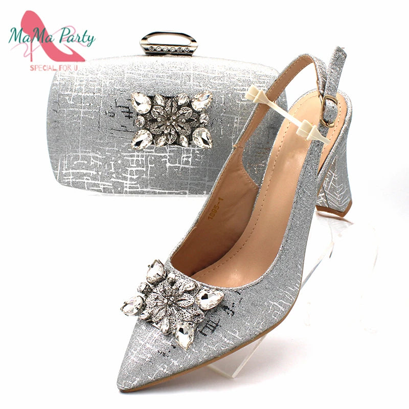 Royal Blue Elegance: Nigerian Pumps & Bag Set ATHLEXES