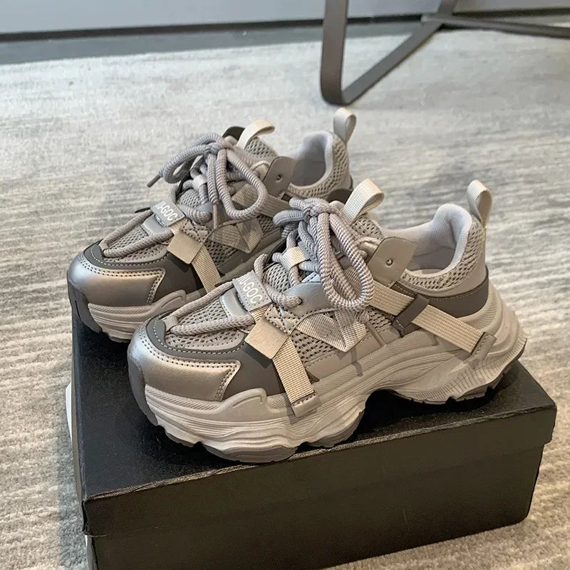 Chic Breathable Women's Chunky Sneakers 2024 ATHLEXES