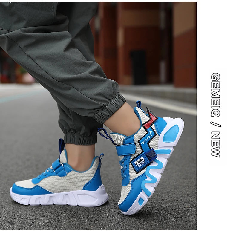 Kids Breathable Mesh Sneakers for Active Boys ATHLEXES