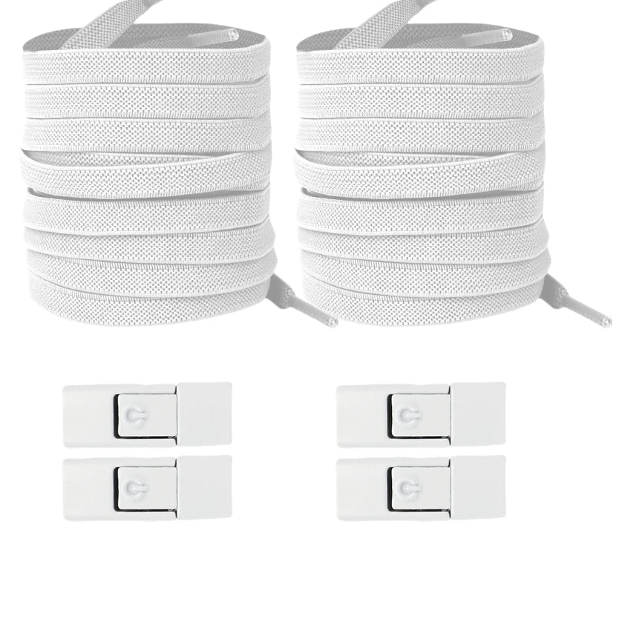 No-Tie Elastic Lock Laces for Sneakers and Shoes ATHLEXES
