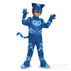 Anime Hero Blue Pajama Costume with Mask Set ATHLEXES