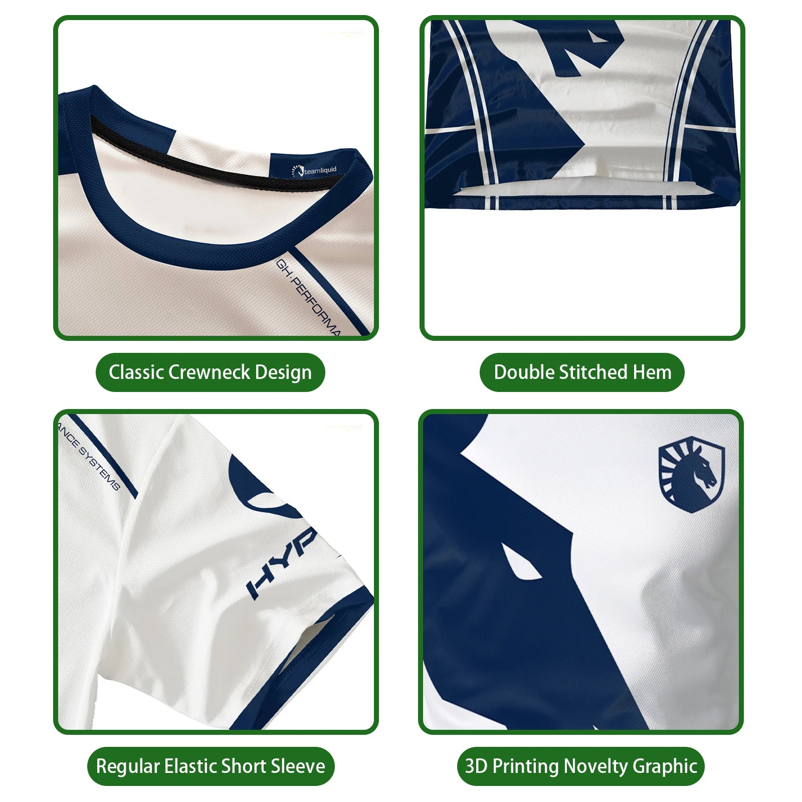 Liquid Pro Gaming Sports Tee ATHLEXES
