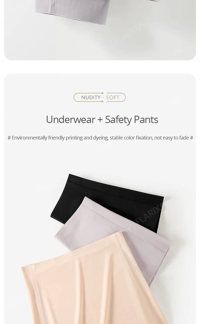 Flarixa Invisible Safety Shorts for Women ATHLEXES