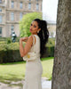 Elegant Knit Ribbed Maxi Dress with Pockets ATHLEXES