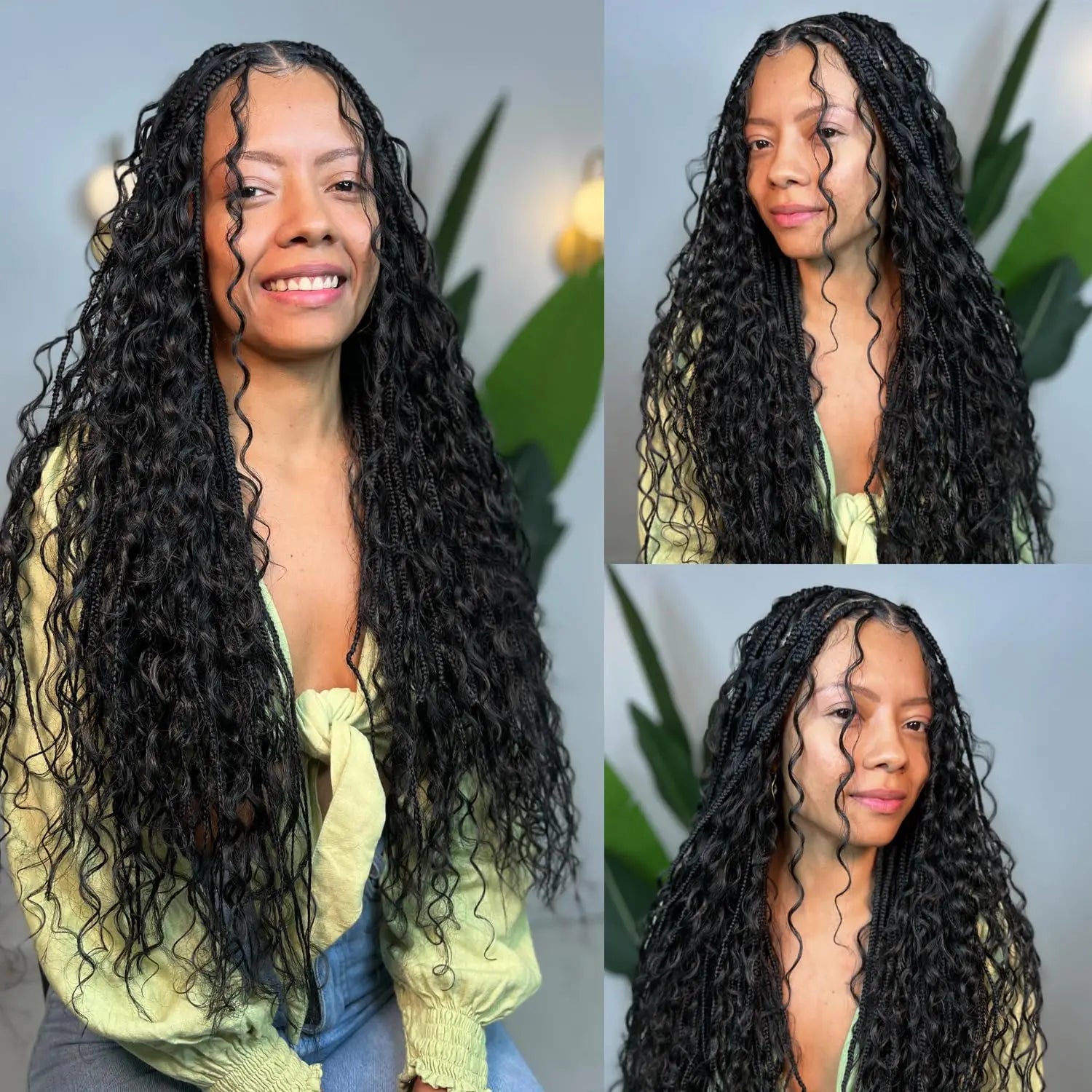 Boho Bliss Deep Wave Human Hair Bundles ATHLEXES