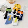Vintage Fun Athletic Socks for Men - 5 Pairs Set ATHLEXES