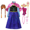 Frozen Princess Elsa Anna Dress for Girls Ages 2-10 ATHLEXES