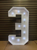Radiant 4FT DIY Light Up Numbers for Celebrations ATHLEXES