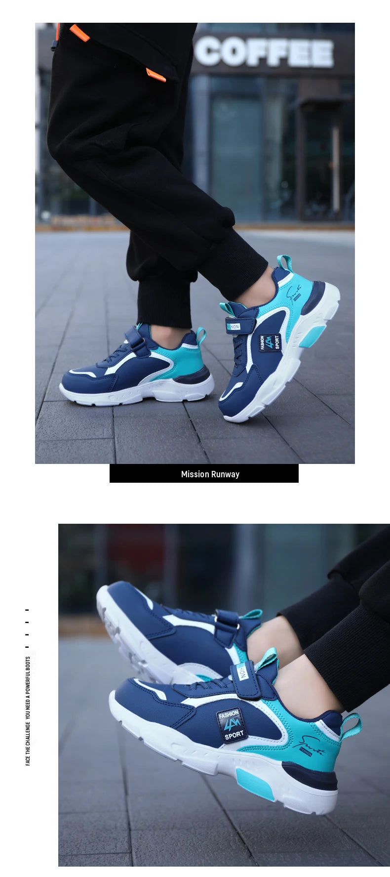 ActiveStride Kids Tennis Sneakers for All Seasons ATHLEXES