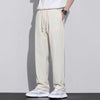 Men's Gray Khaki Wide Leg Leisure Trend Summer Pants ATHLEXES