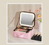 LuxeGlow LED Makeup Train Case ATHLEXES