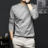 Autumn New Promotion Ice Silk Men's V-Neck Casual Top 2023 ATHLEXES