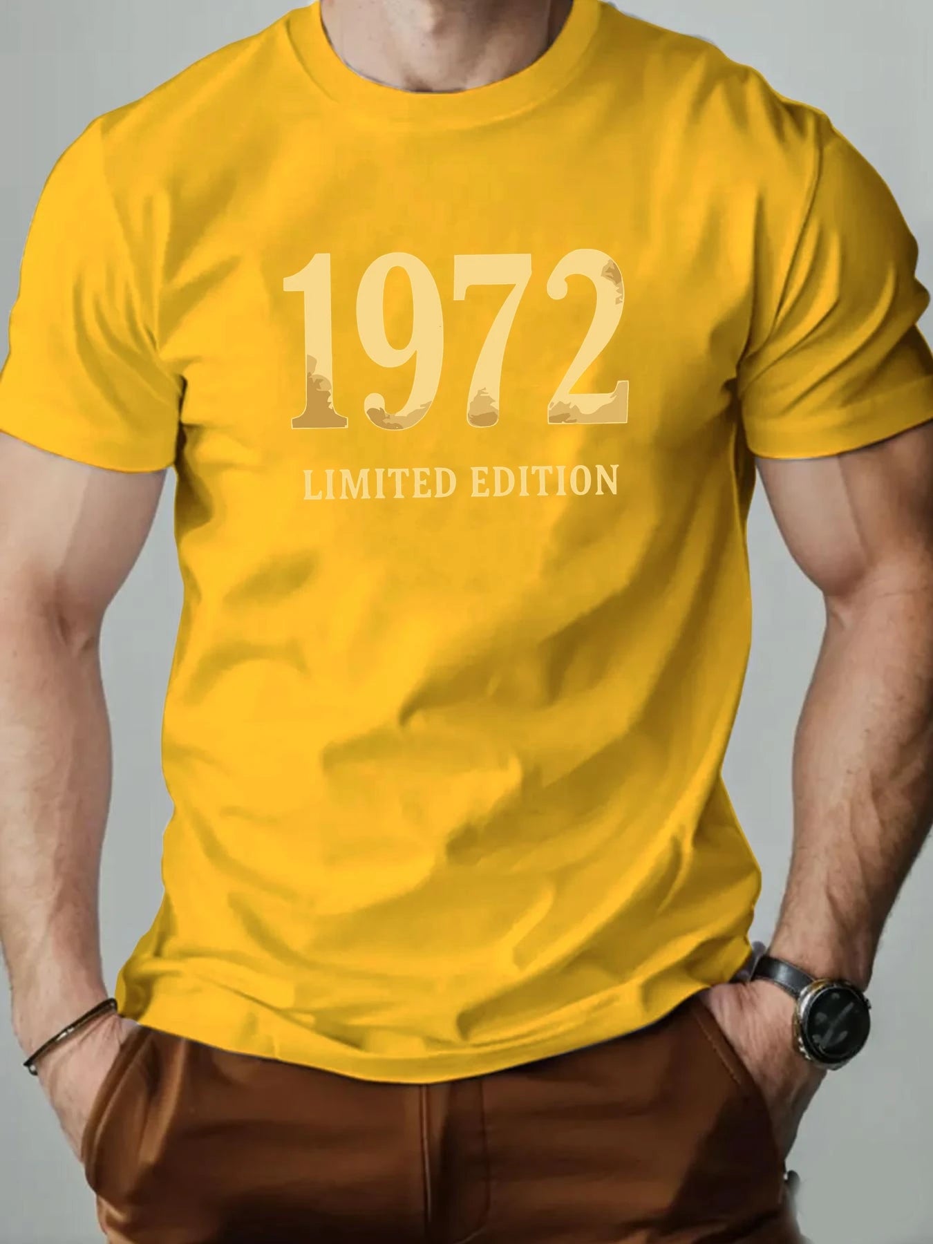 Classic 1972 Cotton Summer T-Shirt for Men ATHLEXES