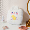 Charming Rabbit Ear Plush Makeup Bag for Girls ATHLEXES