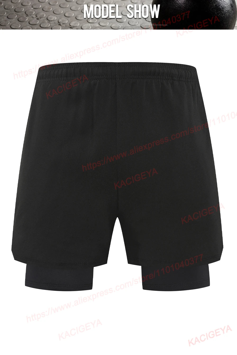 QuickDry 2-in-1 Zippered Gym Shorts for Men ATHLEXES