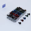 100pcs Mixed Size Plastic Safety Eyes for DIY Crochet Doll &Toy Accessories ATHLEXES