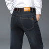 Classic Fit Plus Size Men's Denim Trousers ATHLEXES