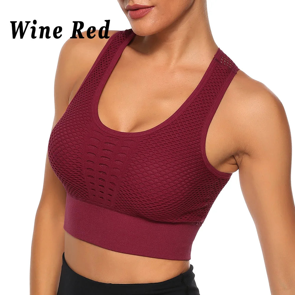 QuickDry Backless Yoga Sports Bra Tank Top ATHLEXES
