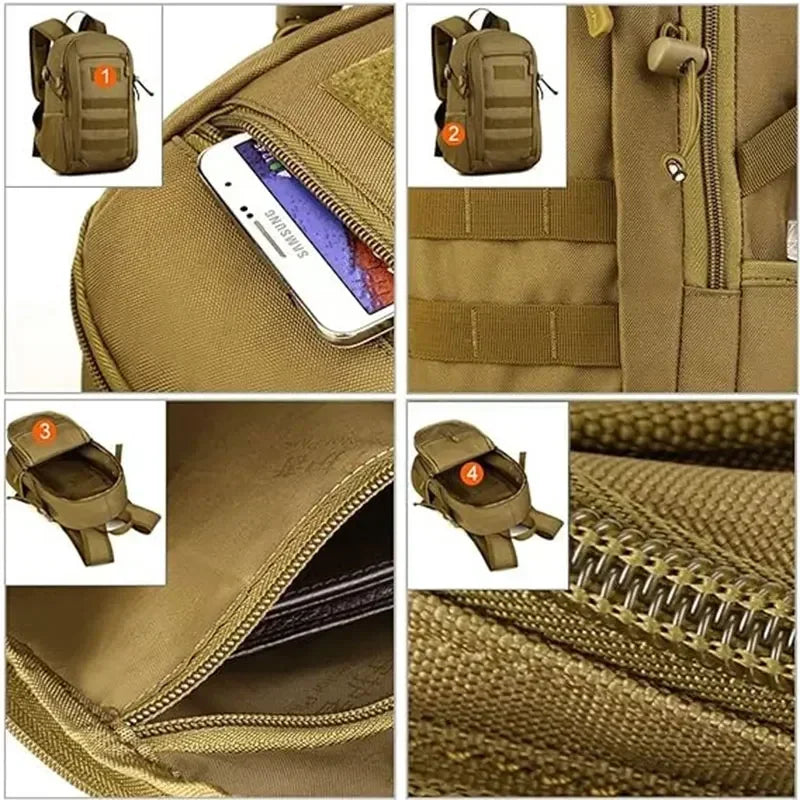 15L Outdoor Sport Backpack Travel Waterproof Rucksacks for Men ATHLEXES