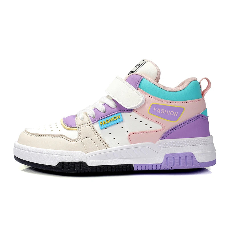 Kids High Top Skate Sneakers for Active Play ATHLEXES