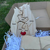 Personalized Wooden Bear Family Puzzle Decor Gift ATHLEXES