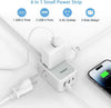 TESSAN Ultra Thin 6-in-1 Power Strip with USB Ports ATHLEXES