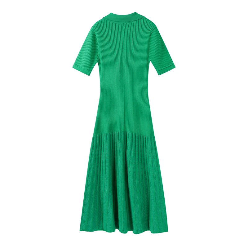 Elegant Summer Knit Dress for Women 2025 ATHLEXES