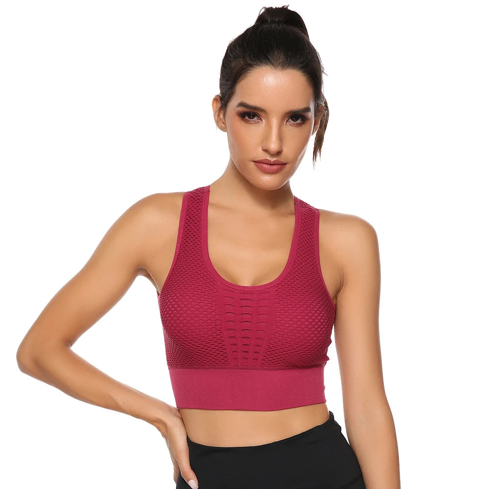 QuickDry Backless Yoga Sports Bra Tank Top ATHLEXES