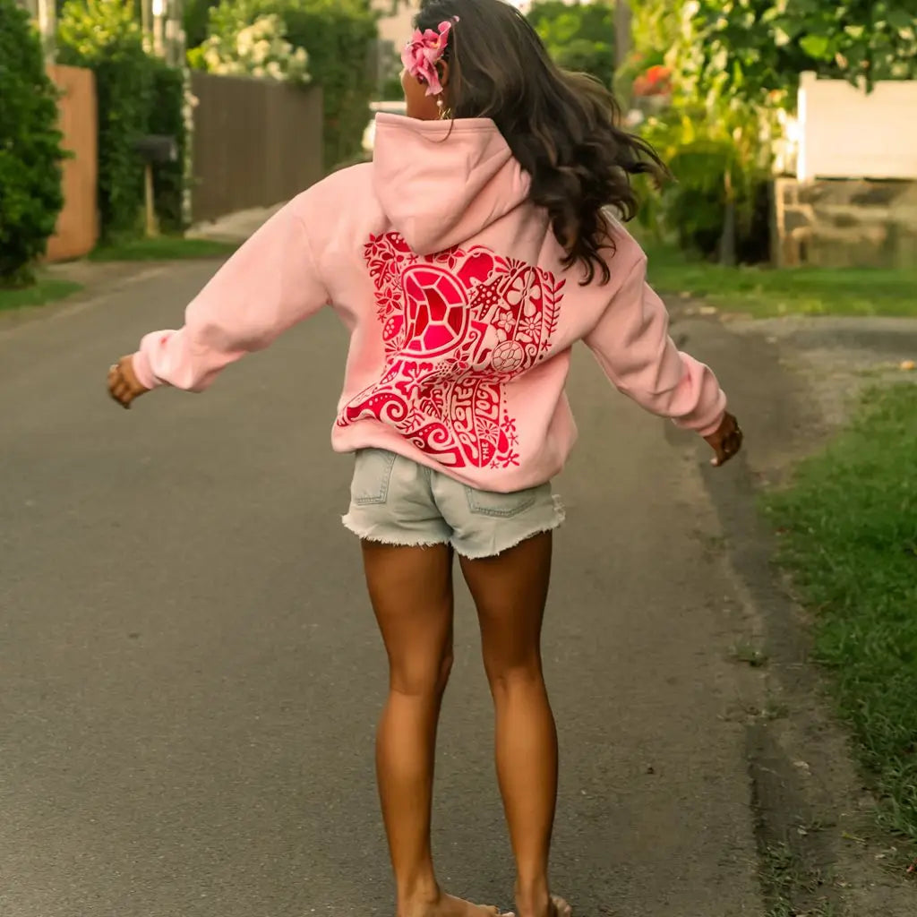Combhasaki Y2K Turtle Embroidered Hoodie Pullover ATHLEXES