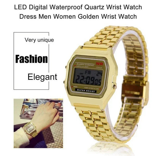 TitanGuard Multifunctional Steel Strap Watch ATHLEXES