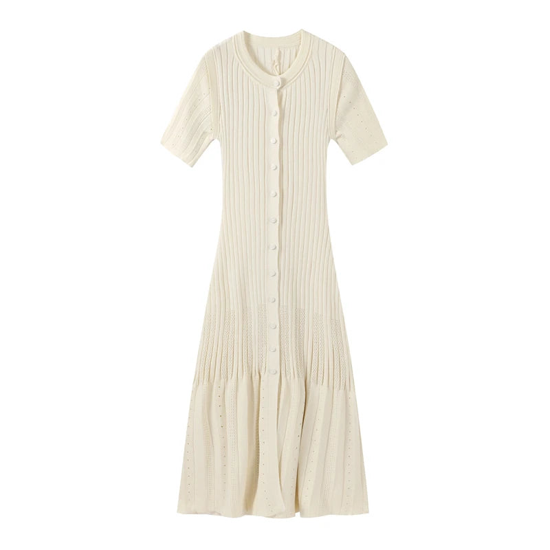 Elegant Summer Knit Dress for Women 2025 ATHLEXES