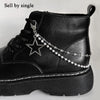 Pearl Charm Metal Shoe Buckle Chain Decorations ATHLEXES