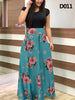 Boho Bliss Floral Maxi Dress for Summer ATHLEXES