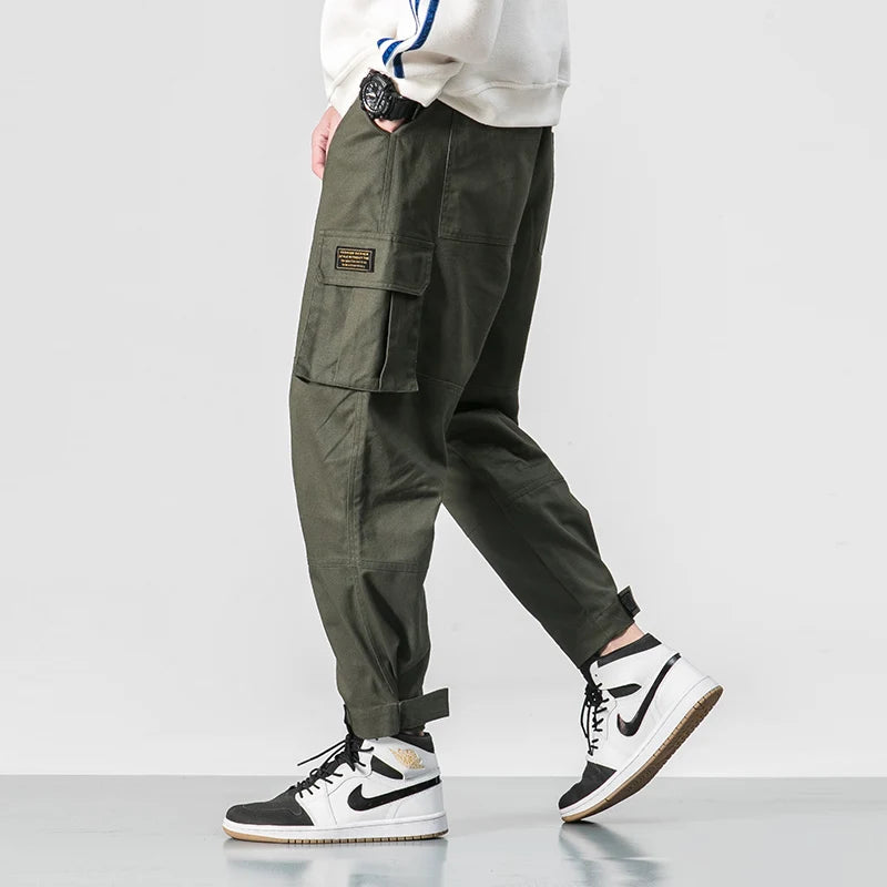 Urban Edge Cotton Multi-Pocket Harem Pants ATHLEXES