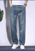 BreezeFit Menâ??s Lightweight Denim Straight Pants ATHLEXES