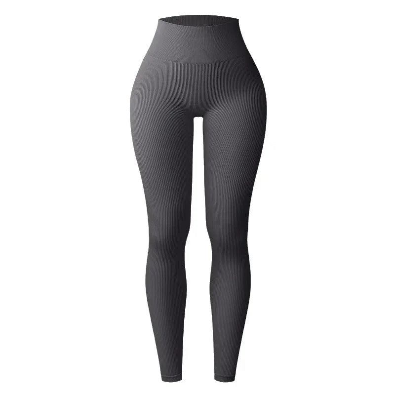 Premium High Waist Seamless Knit Yoga Leggings for Women ATHLEXES
